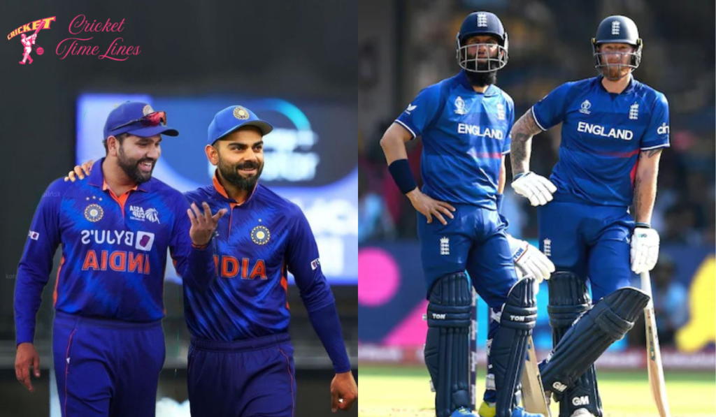 India vs England timeline