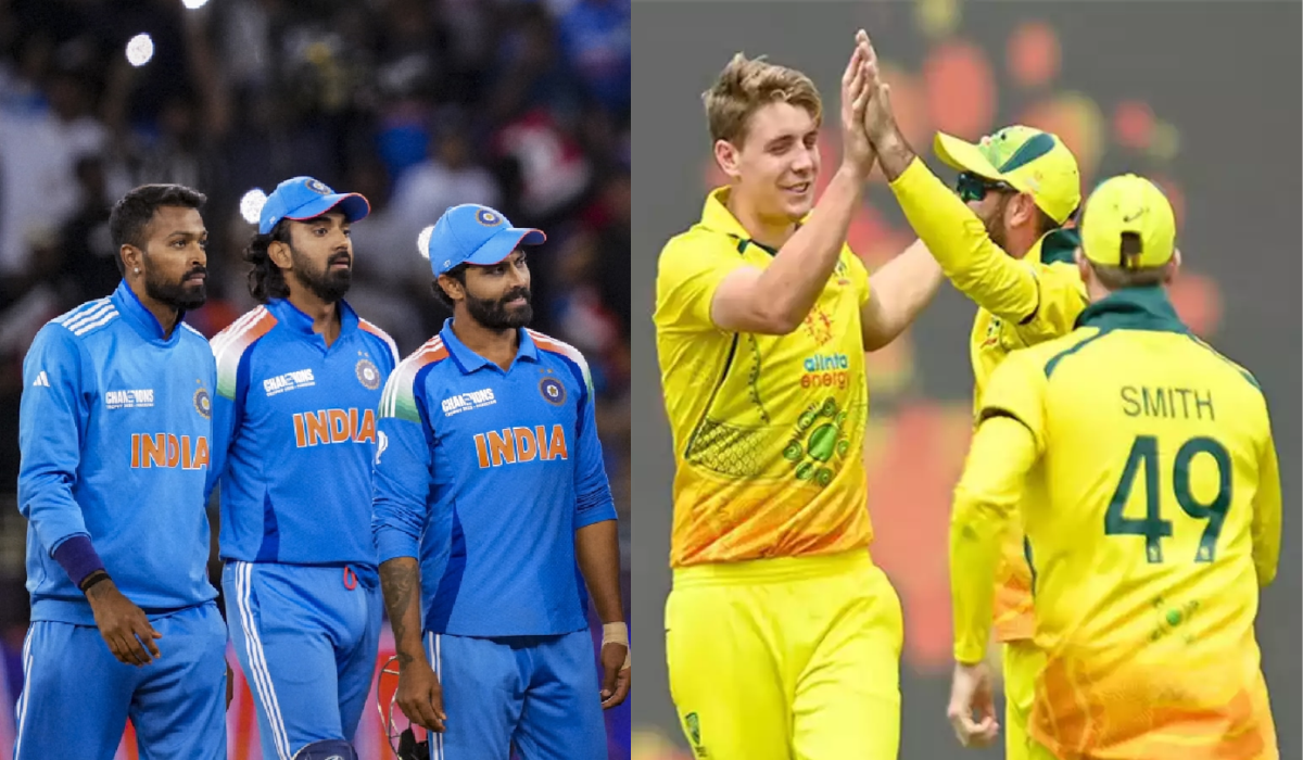 India vs Australia Team timeline