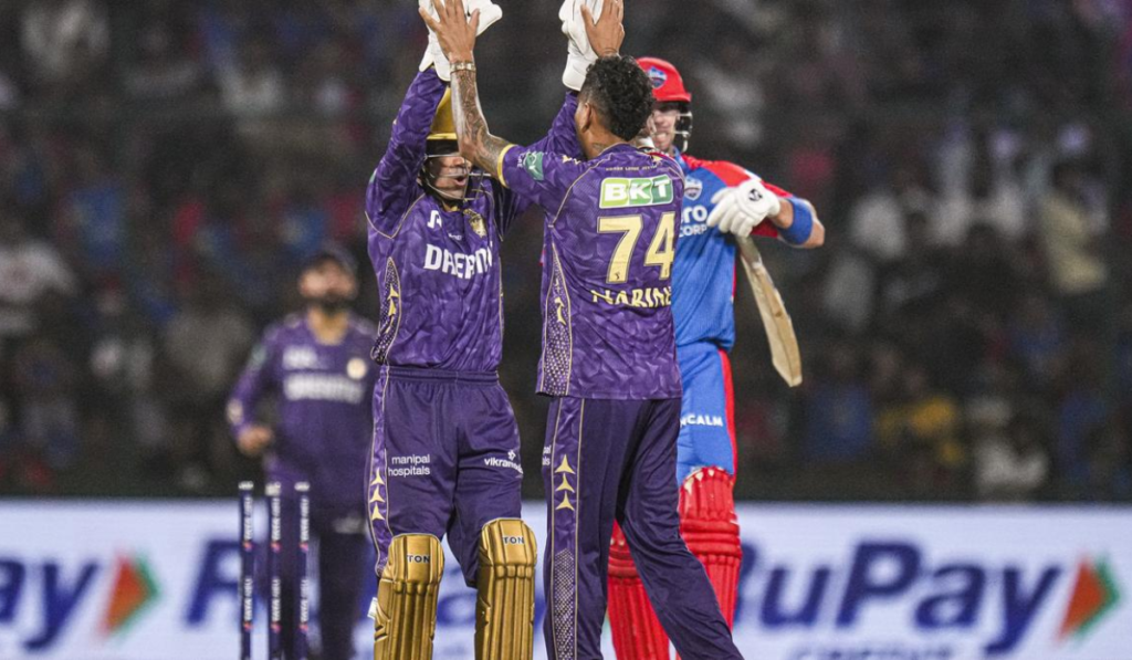 DC vs KKR Match Scorecard