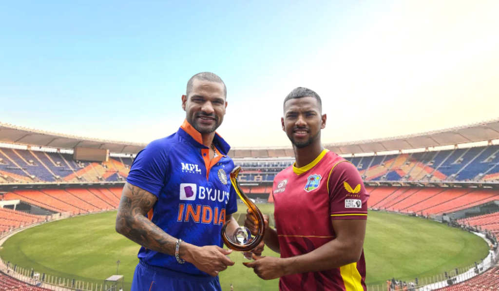 India vs West Indies in ODIs