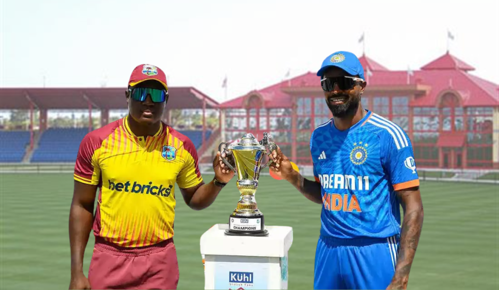 India vs West Indies in T20s