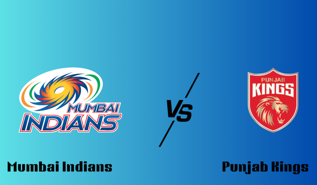 PBKS vs MI Team Match Scorecard