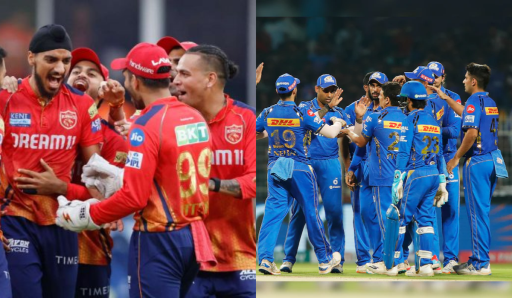 Mumbai Indians vs Punjab Kings Timeline