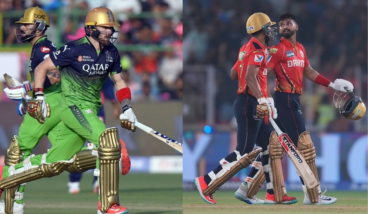 Royal Challengers Bengaluru vs Punjab Kings timeline