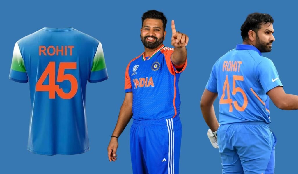 Rohit Sharma Jersey Number