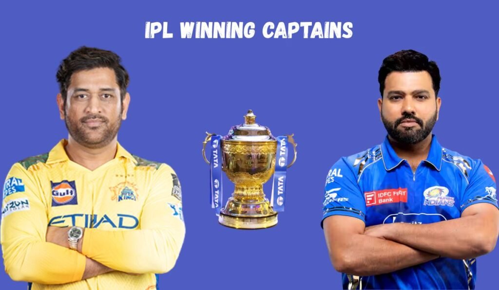 IPL Winning Captains List 2008 to 2025