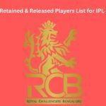 RCB Retained & Released Players List for IPL 2026