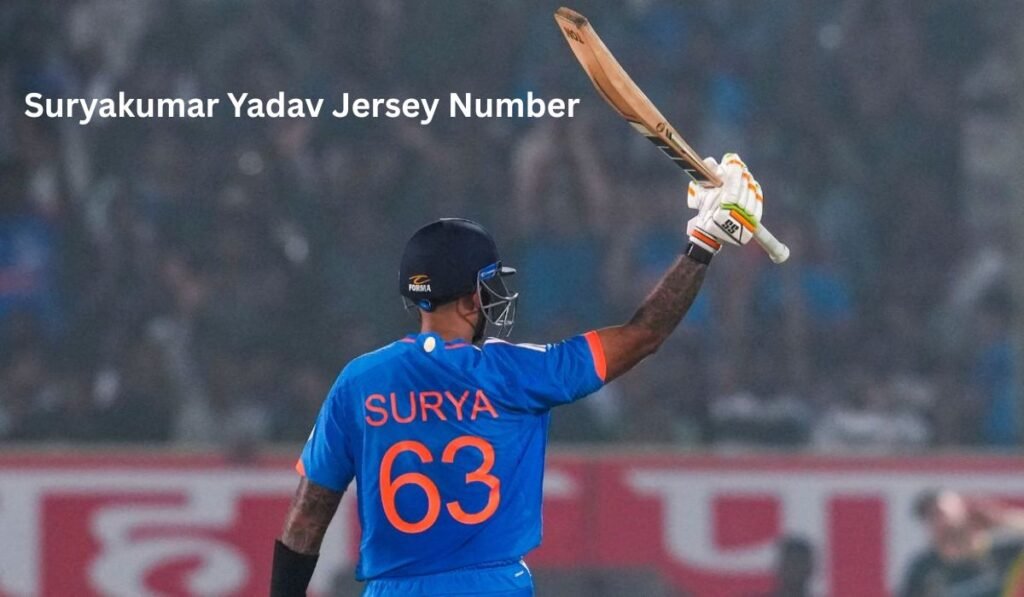 Suryakumar Yadav Jersey Number