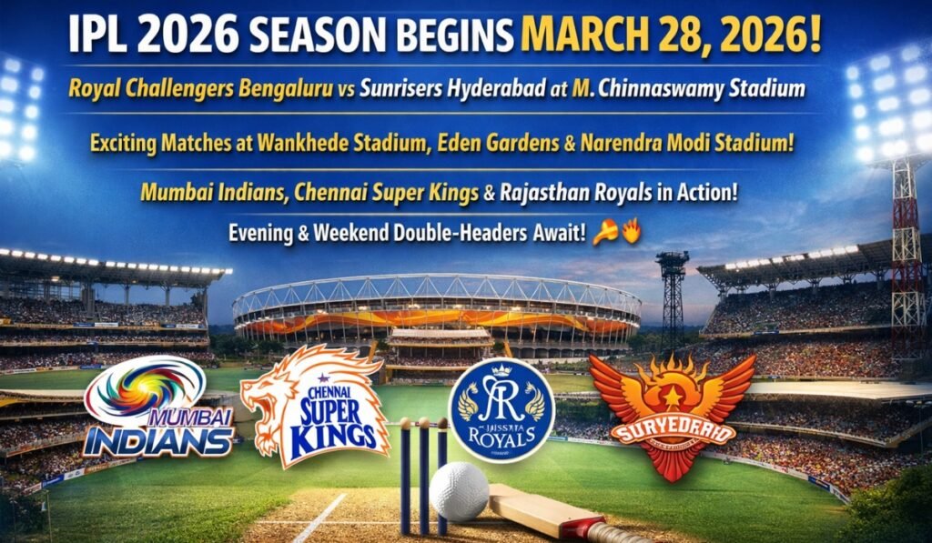 IPL 2026 Schedule