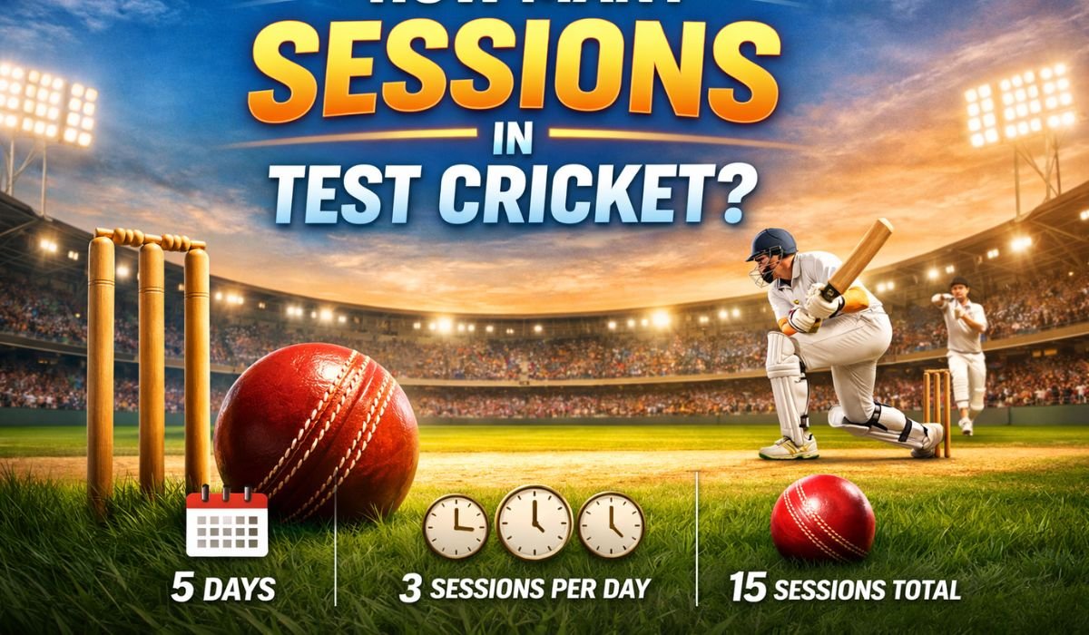 How Many Sessions in Test Cricket: Lunch Break & Sessions Per Day